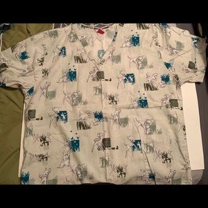 Disney Scrub Top